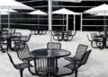 Commercial Patio Table CAT-034/ Outdoor Picnic Table