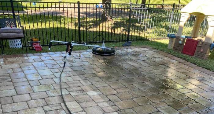 Wash Patio Pavers at Alexandra Duigan blog
