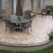 Stamped Concrete Patio Ideas - The Cards We Drew