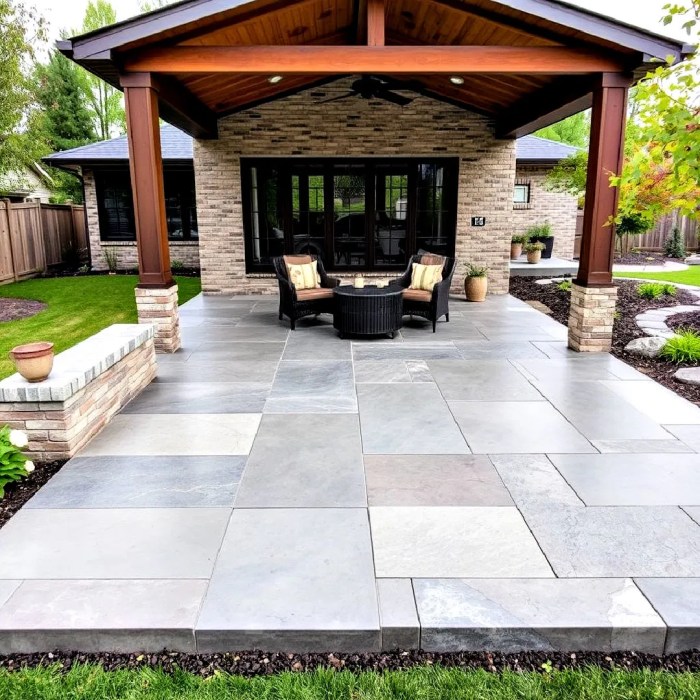 Scofield stamped concrete patio pattern | Stamped concrete patio ...