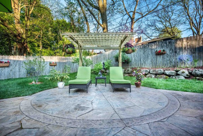 Stamped Concrete Patio Designs by Greystone Masonry | PATIOS